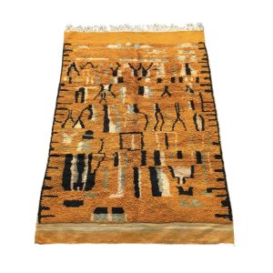 שטיח מרוקאי חמרה מצויר