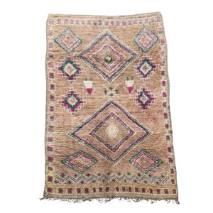 שטיח מרוקאי מצויר