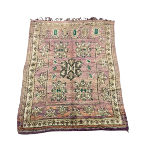 שטיח מרוקאי וינטג' צבעוני