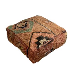 פוף צמר מרוקאי