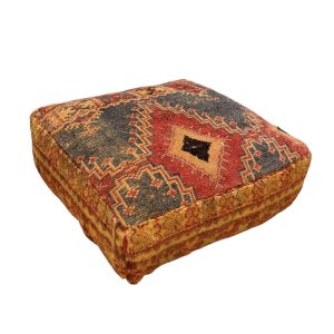 פוף צמר מרוקאי