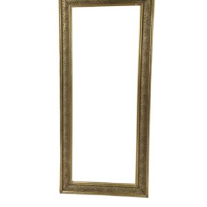 מראת גוף מטאל - זהב