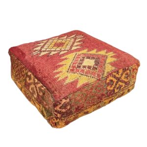 פוף צמר מרוקאי