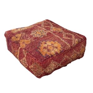 פוף צמר מרוקאי אתני