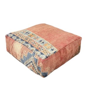 פוף צמר מרוקאי חמרה