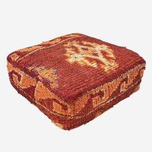 פוף צמר מרוקאי אתני