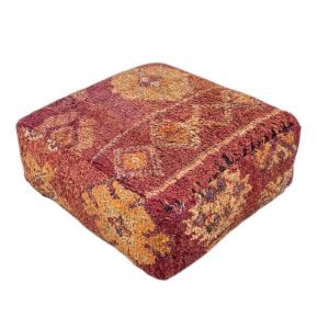 פוף צמר מרוקאי