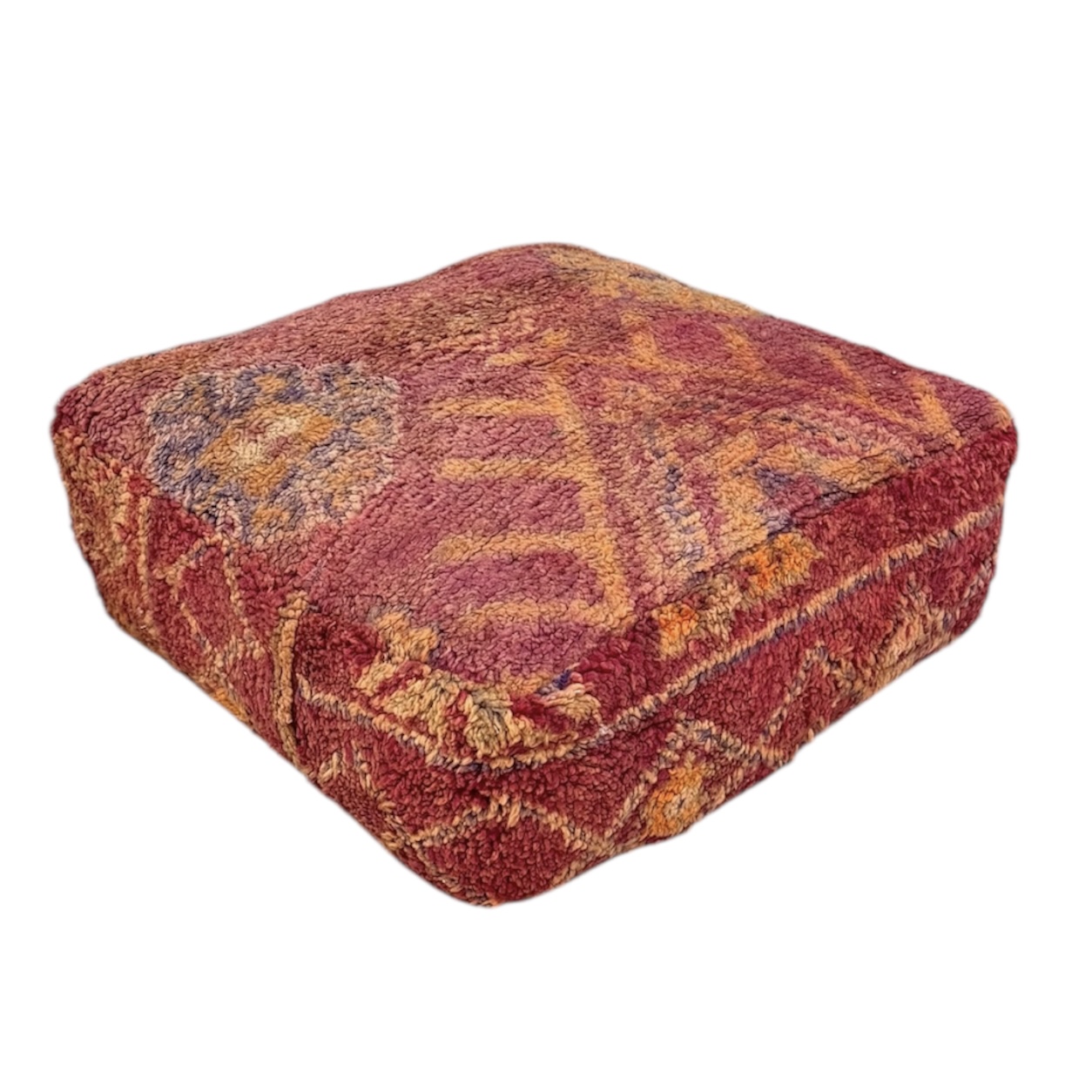 פוף צמר מרוקאי מרקש