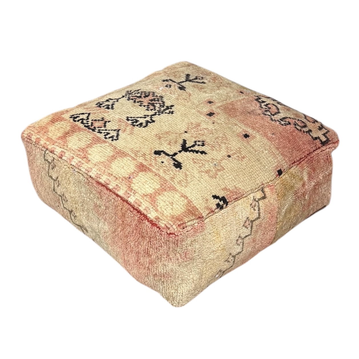 פוף צמר מרוקאי מרקש