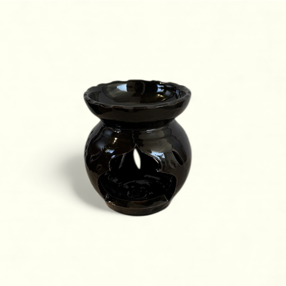 מבער שמן מרוקאי - שחור