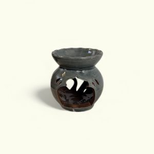 מבער שמן מרוקאי - אפור