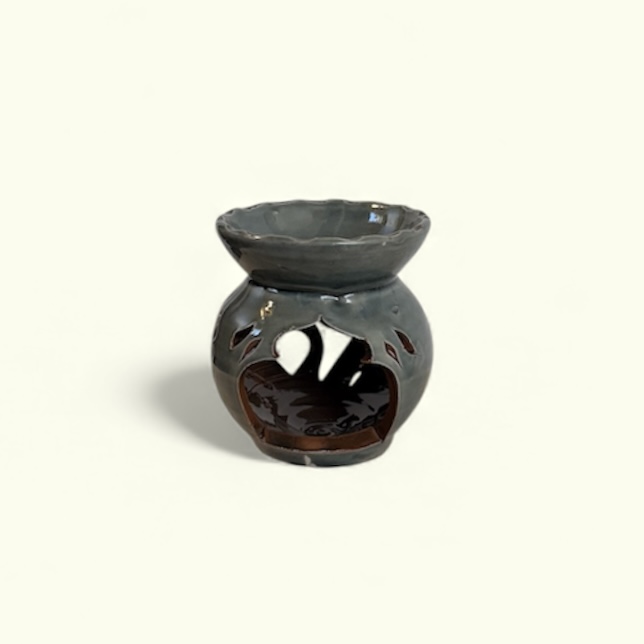 מבער שמן מרוקאי - אפור