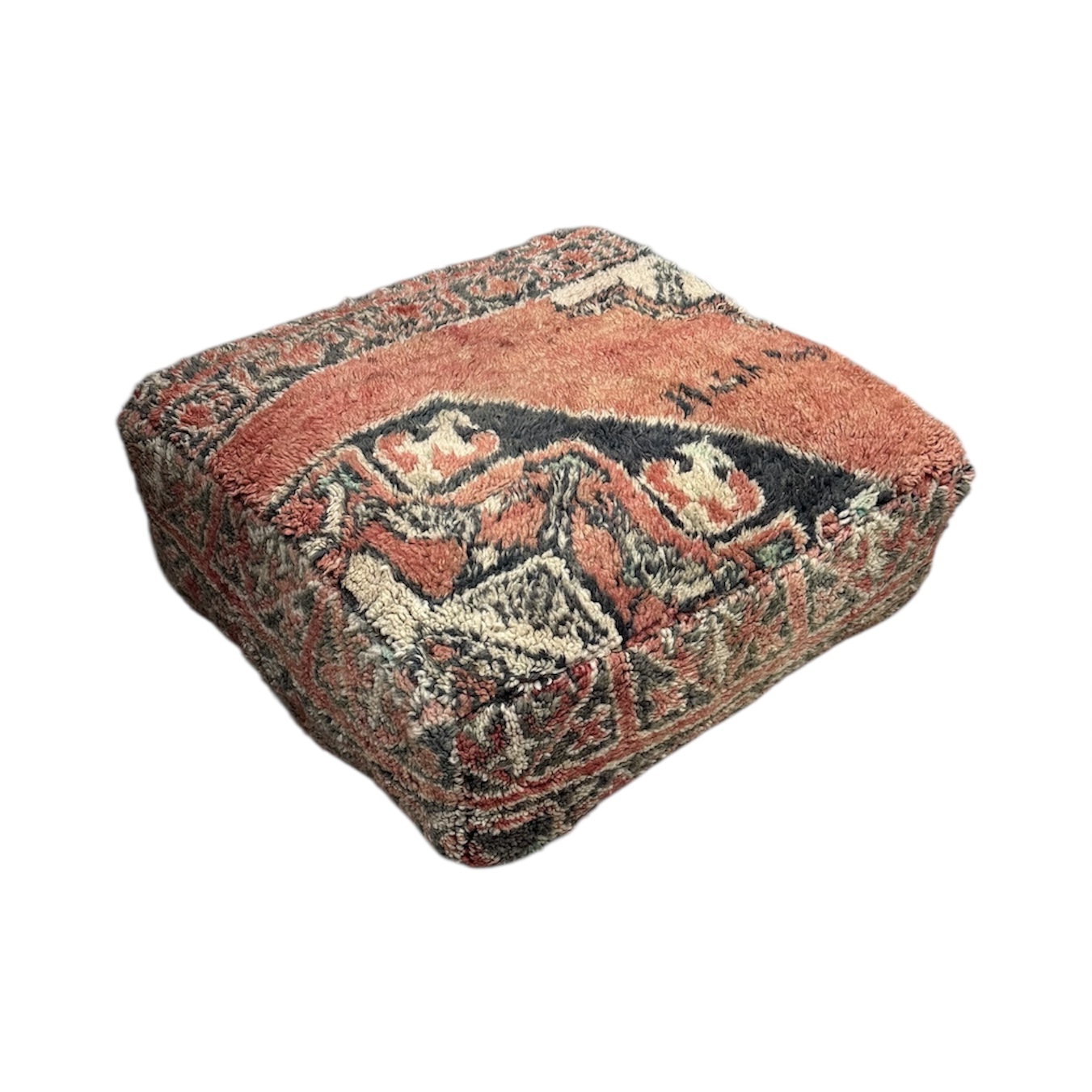 פוף צמר מרוקאי פז