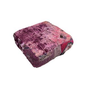 פוף צמר מרוקאי סגלגל