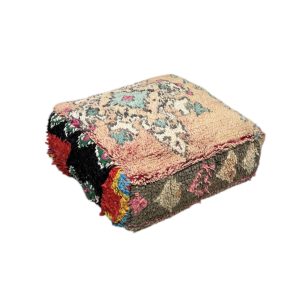 פוף צמר מרוקאי בדווין