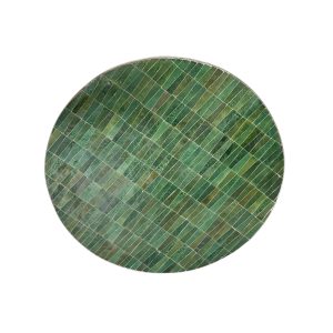 שולחן פסיפס מרוקאי ירוק - קוטר 100 ס״מ