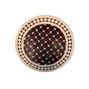 שולחן פסיפס מרוקאי - קוטר 60