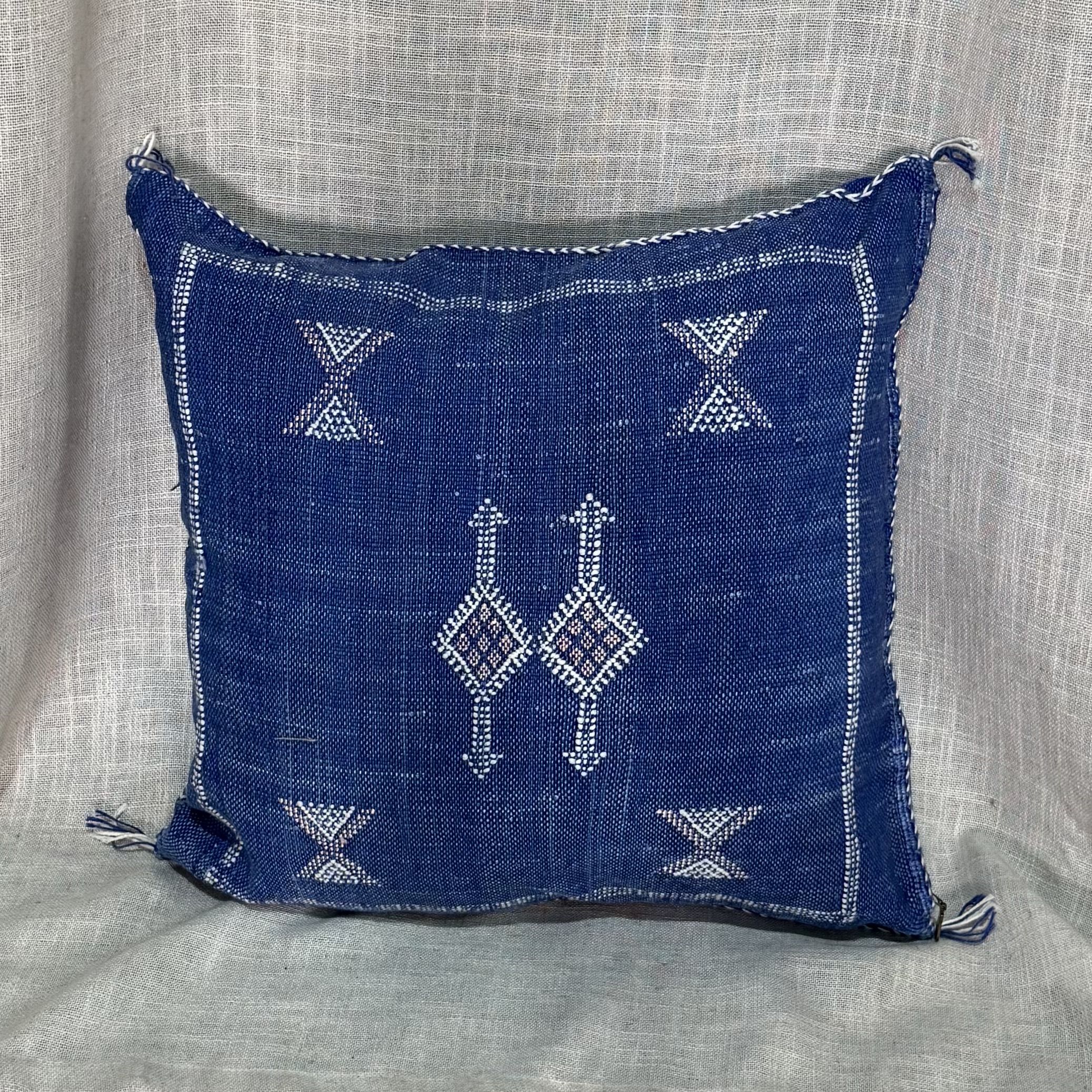 כרית סברה כחול ג'ינס