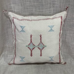 כרית סברה  - לבנה עיטורים