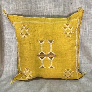 כרית סברה צהובה